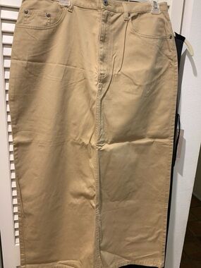 Liz Claiborne High Waist Long Skirt, Size 14